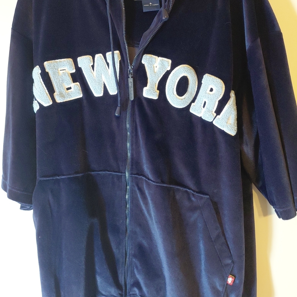Navy Blue New York Hoodie